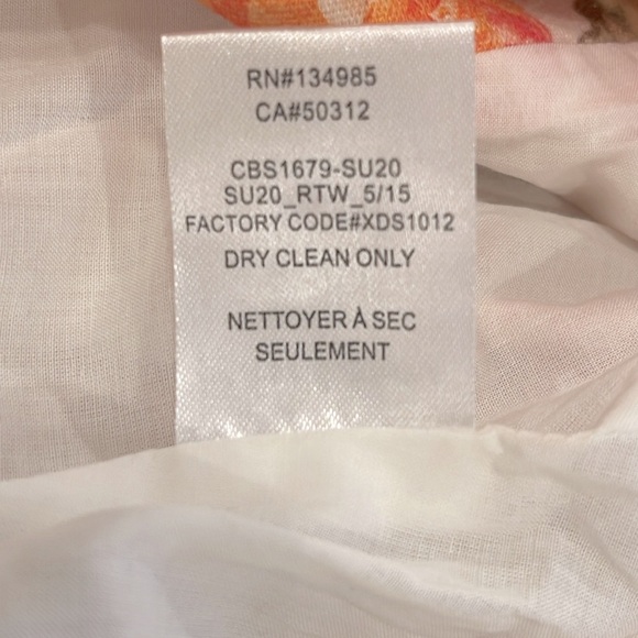 For Love and Lemons Peony Cropped Blouse and skirt set size Large - Picture 10 of 10